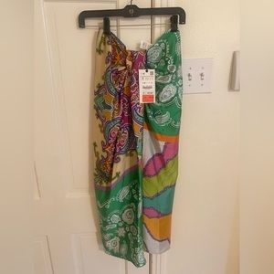 NWT zara midi skirt